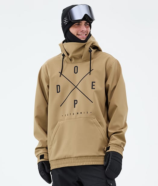 Dope Yeti Snowboardjakke Herre 2X-Up Gold