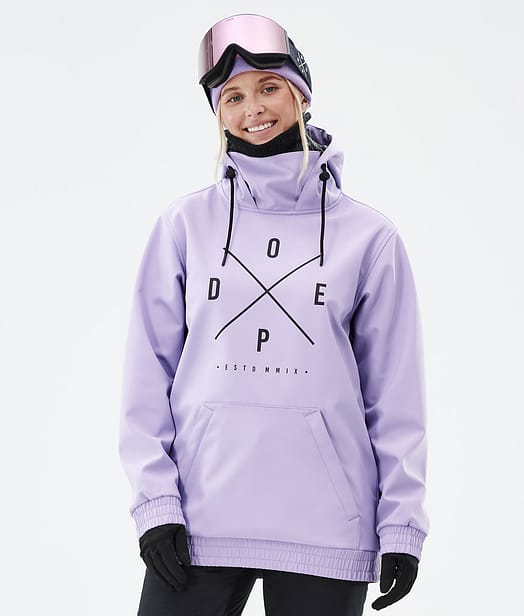 Dope Yeti W 23 Snowboardjakke Dame 2X-Up Faded Violet