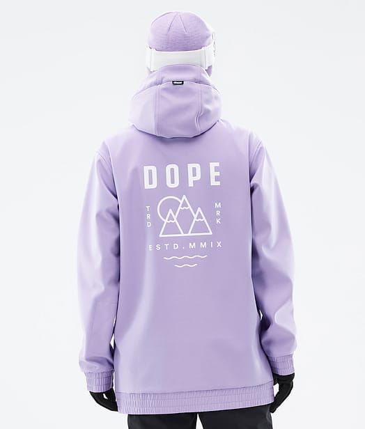 Dope Yeti W 22 Snowboardjakke Dame Summit Faded Violet