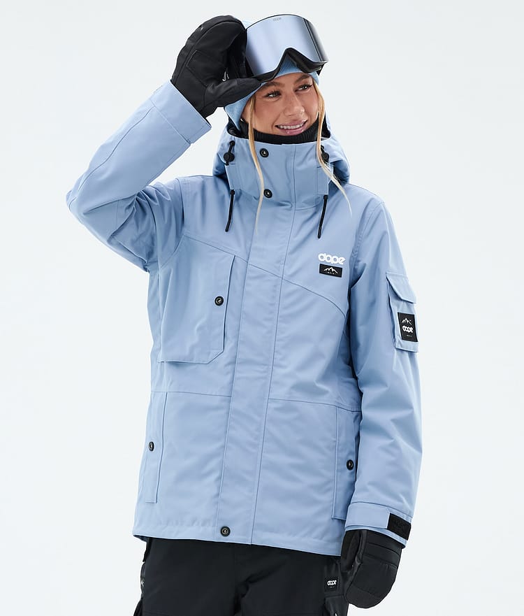 Dope Adept W Snowboardjakke Dame Light Blue, Bilde 1 av 9