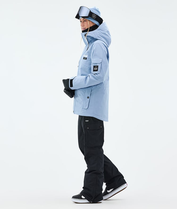 Dope Adept W Snowboardjakke Dame Light Blue, Bilde 3 av 9