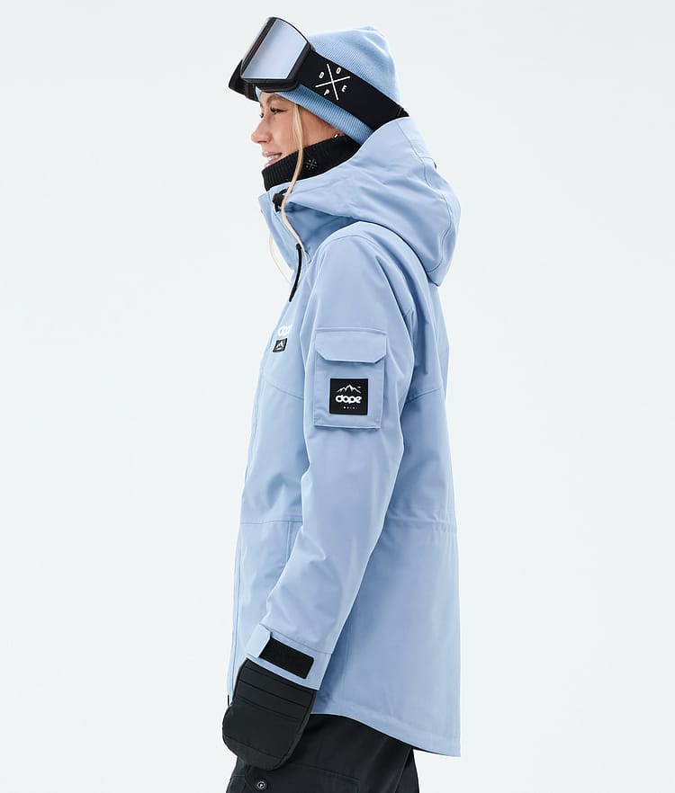 Dope Adept W Snowboardjakke Dame Light Blue, Bilde 5 av 9