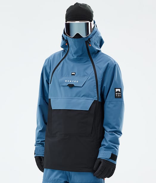 Montec Doom Snowboardjakke Herre Blue Steel/Black