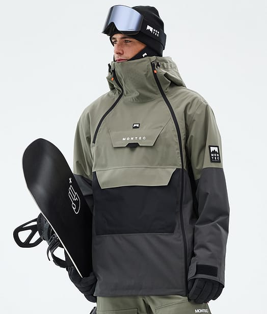 Montec Doom Snowboardjakke Herre Greenish/Black/Phantom