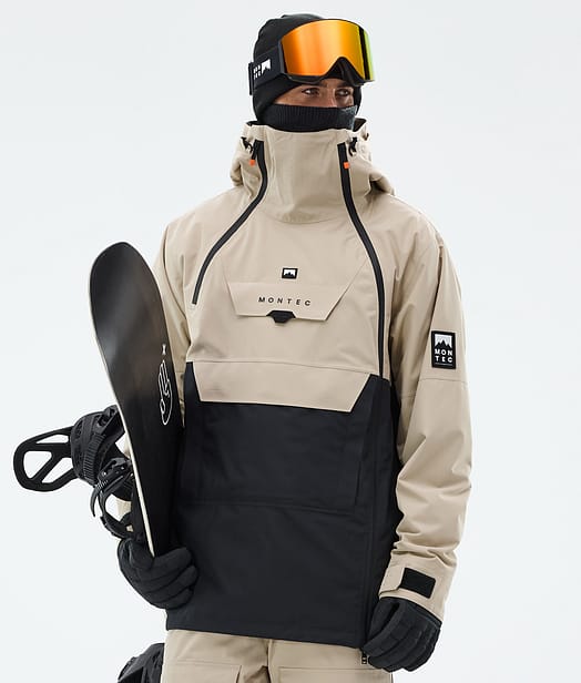 Montec Doom Snowboardjakke Herre Sand/Black