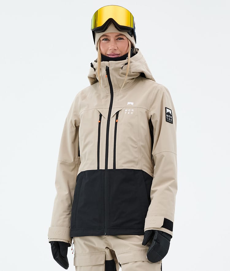 Montec Moss W Snowboardjakke Dame Sand/Black, Bilde 1 av 9