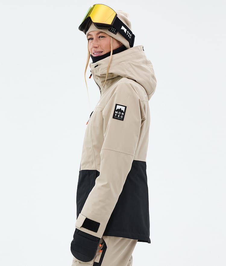 Montec Moss W Snowboardjakke Dame Sand/Black, Bilde 5 av 9