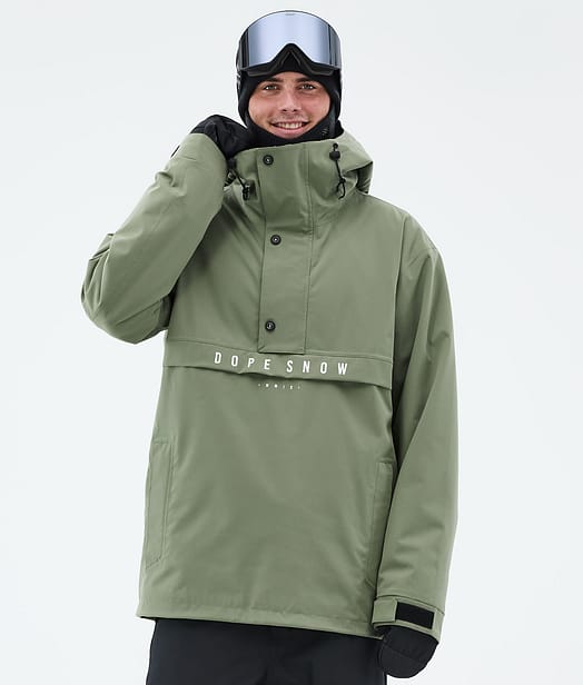 Dope Legacy Snowboardjakke Herre Moss Green