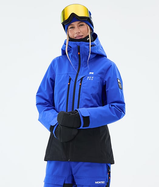 Montec Moss W Snowboardjakke Dame Cobalt Blue/Black