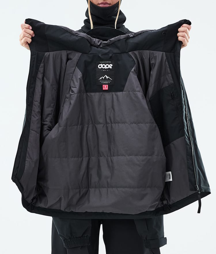 Dope Spartan W Snowboardjakke Dame Black, Bilde 8 av 8