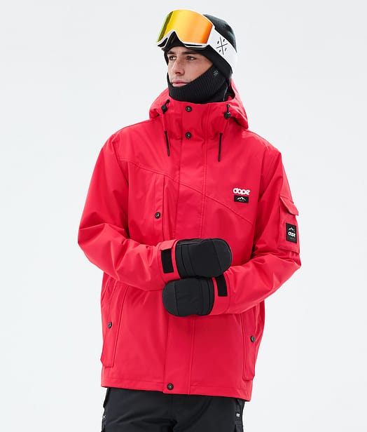 Dope Adept Snowboardjakke Herre Red