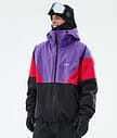 Dope Spartan Snowboardjakke Herre Sport Vivid Purple/Red/Black