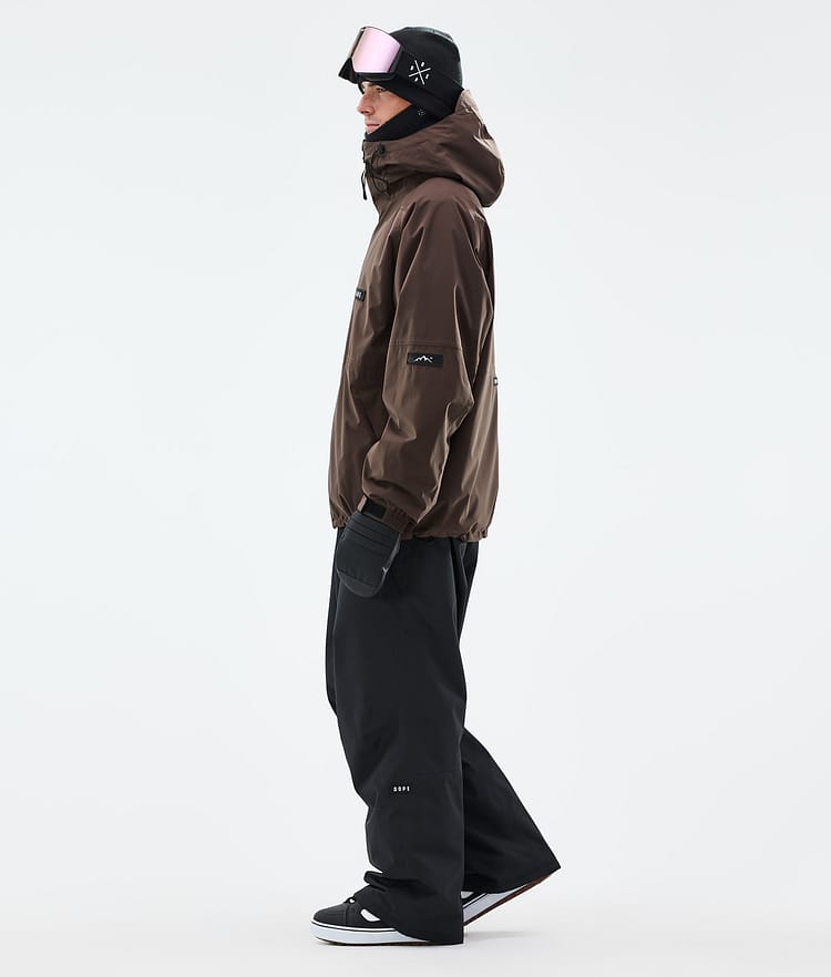 Dope Spartan Snowboardjakke Herre Dark Brown, Bilde 3 av 8