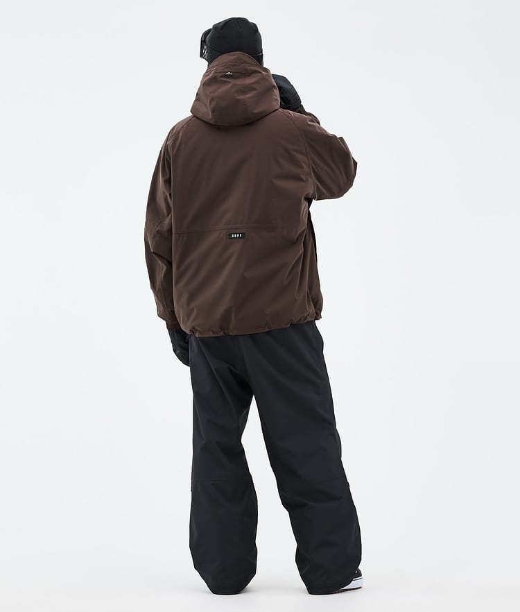 Dope Spartan Snowboardjakke Herre Dark Brown, Bilde 4 av 8