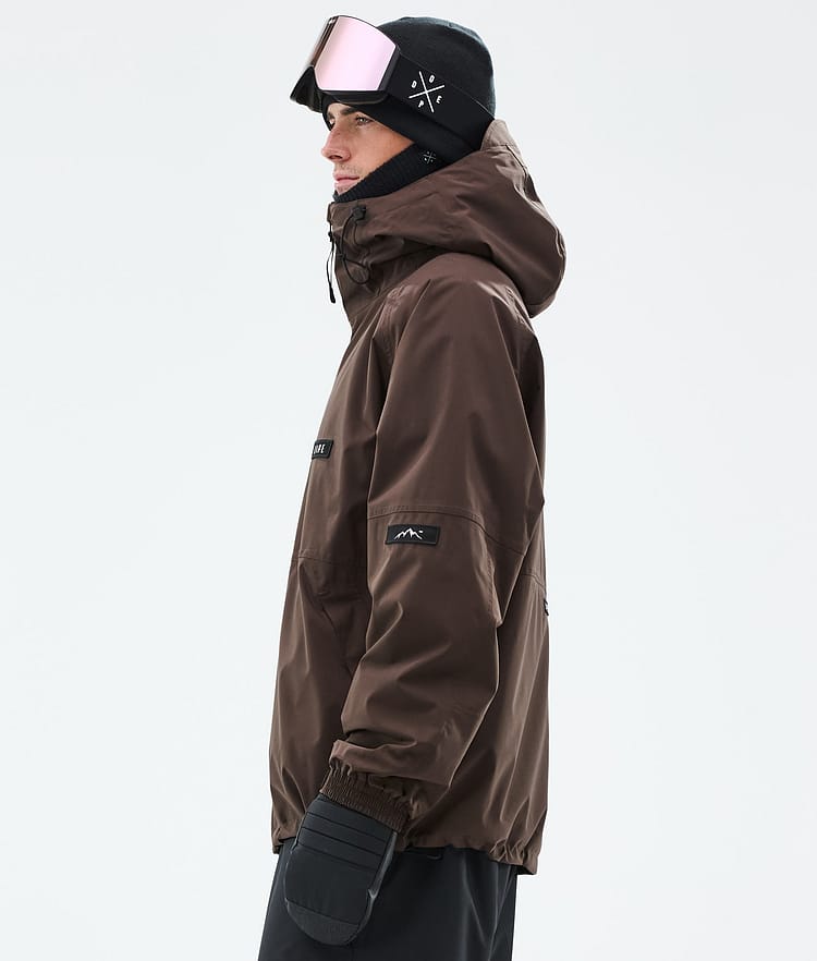 Dope Spartan Snowboardjakke Herre Dark Brown, Bilde 5 av 8