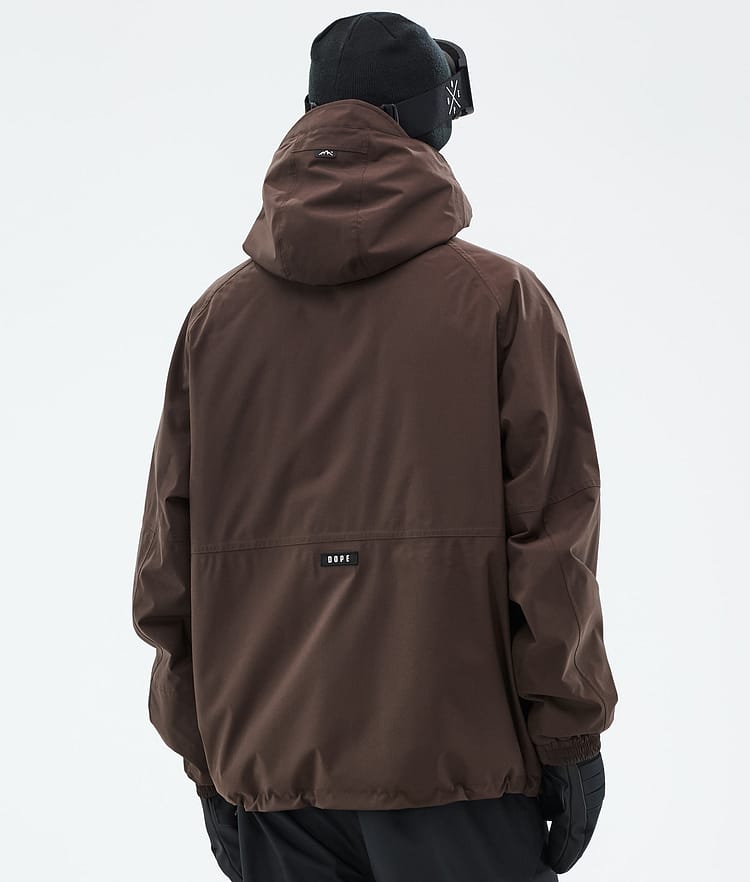 Dope Spartan Snowboardjakke Herre Dark Brown, Bilde 6 av 8