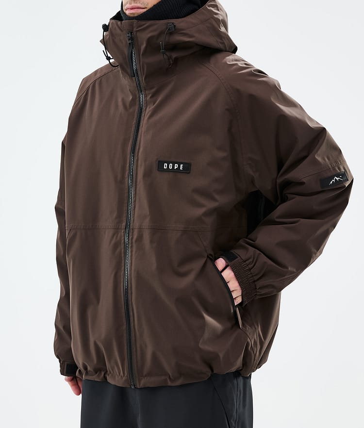 Dope Spartan Snowboardjakke Herre Dark Brown, Bilde 7 av 8