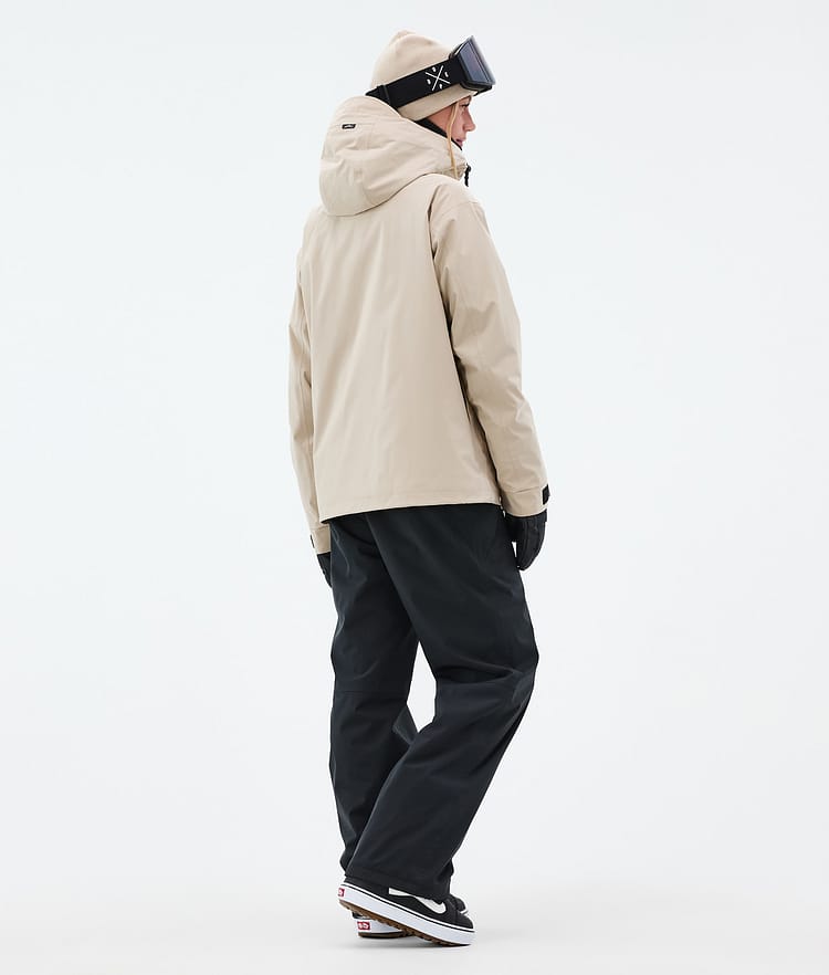Dope Blizzard W Full Zip Snowboardjakke Dame Sand, Bilde 4 av 9