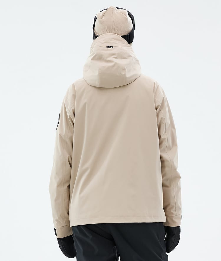 Dope Blizzard W Full Zip Snowboardjakke Dame Sand, Bilde 6 av 9