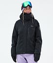 Dope Blizzard W Full Zip Snowboardjakke Dame Black