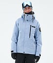 Dope Blizzard W Full Zip Snowboardjakke Dame Light Blue