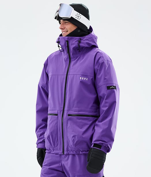 Dope Vertex Snowboardjakke Herre Vivid Purple
