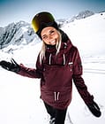 Dope Annok W 2019 Snowboardjakke Dame Burgundy, Bilde 2 av 9