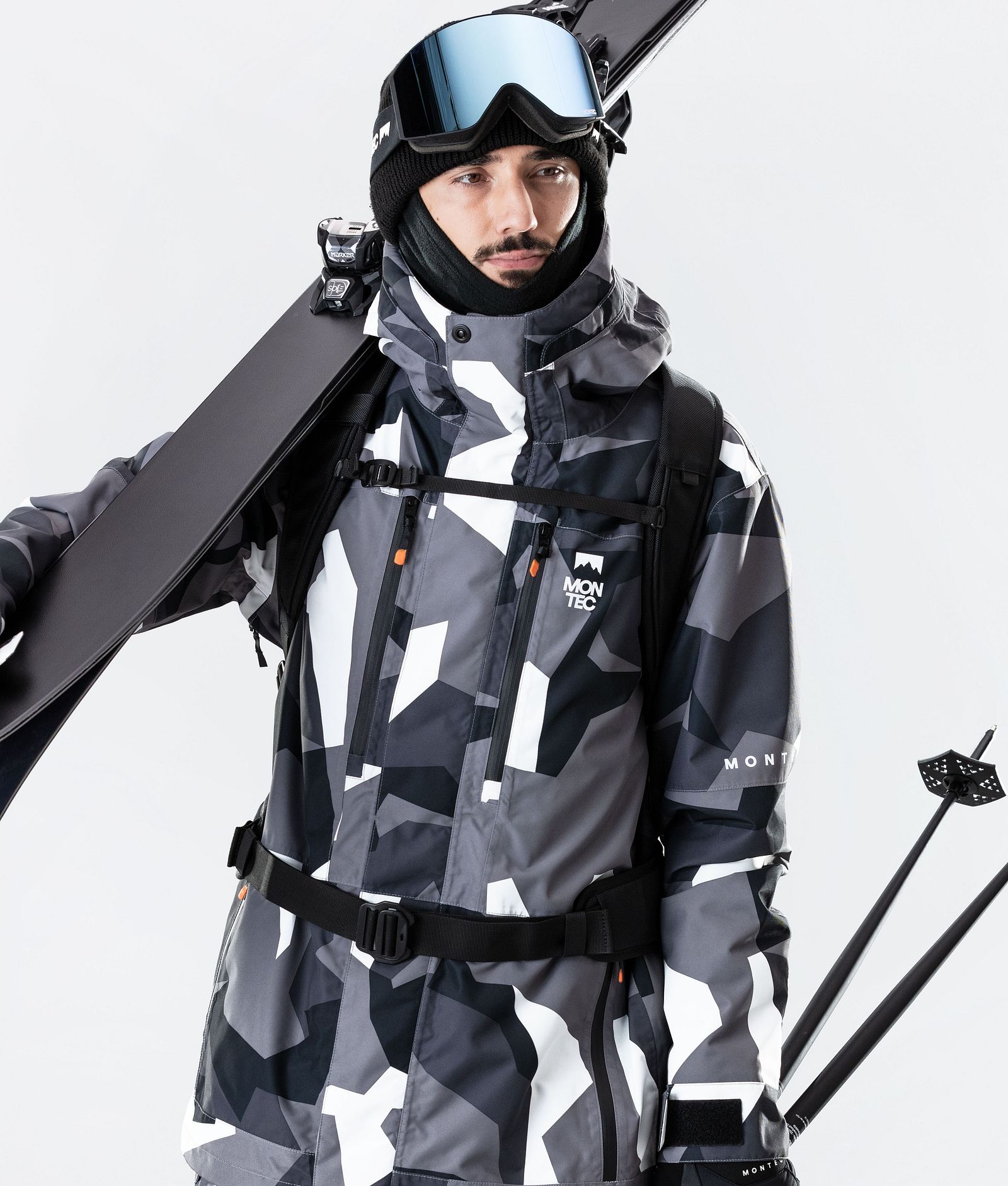 Montec Fawk 2020 Skijakke Herre Arctic Camo, Bilde 3 av 10