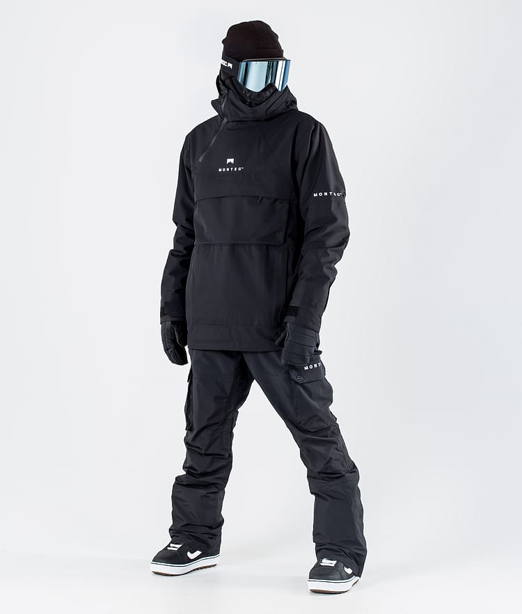 Montec Dune 2019 Snowboardjakke Herre Black, Bilde 7 av 8