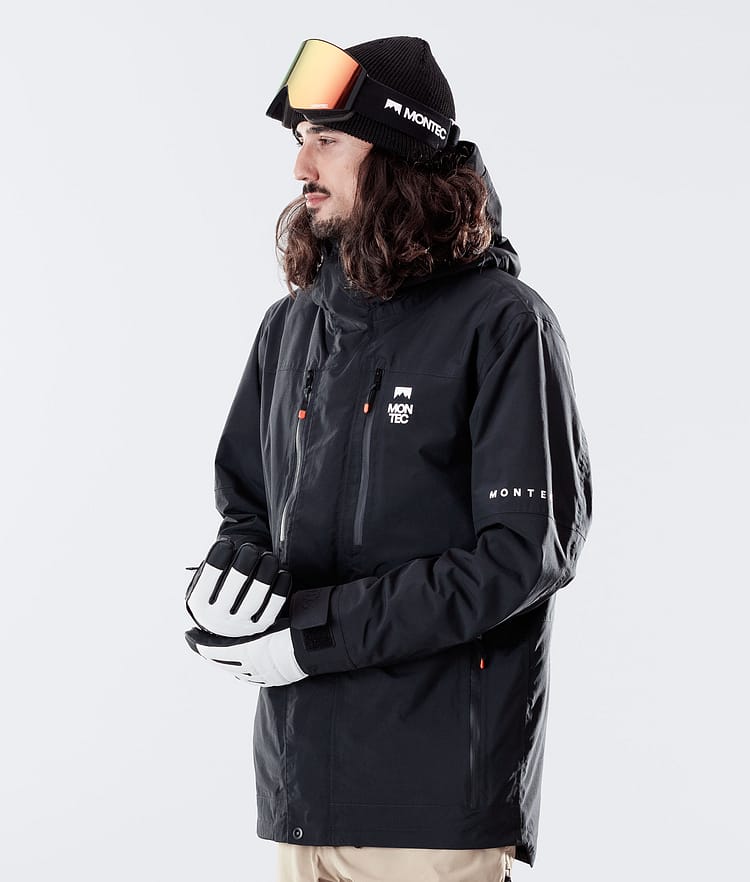 Montec Fawk 2020 Snowboardjakke Herre Black, Bilde 5 av 9