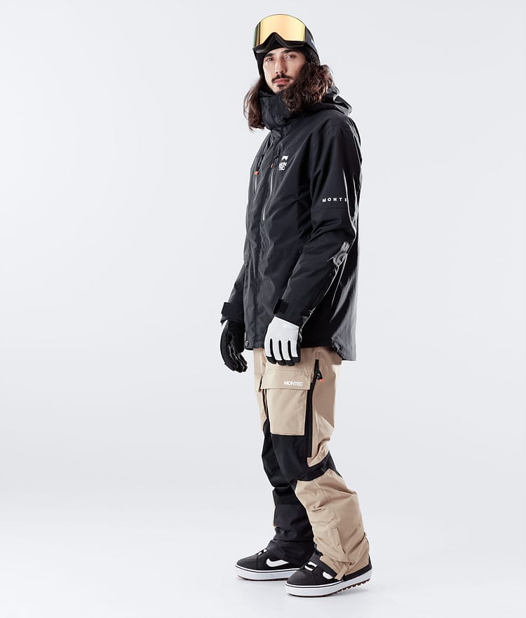 Montec Fawk 2020 Snowboardjakke Herre Black, Bilde 8 av 9