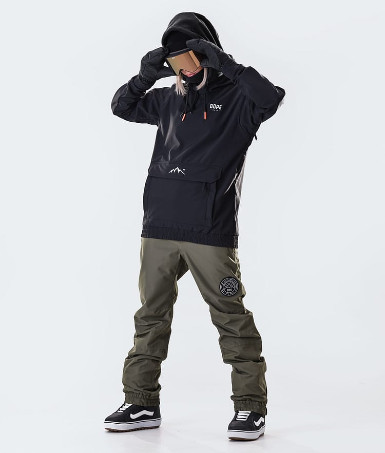 Dope Wylie W 10k Snowboardjakke Dame Capital Black, Bilde 5 av 6