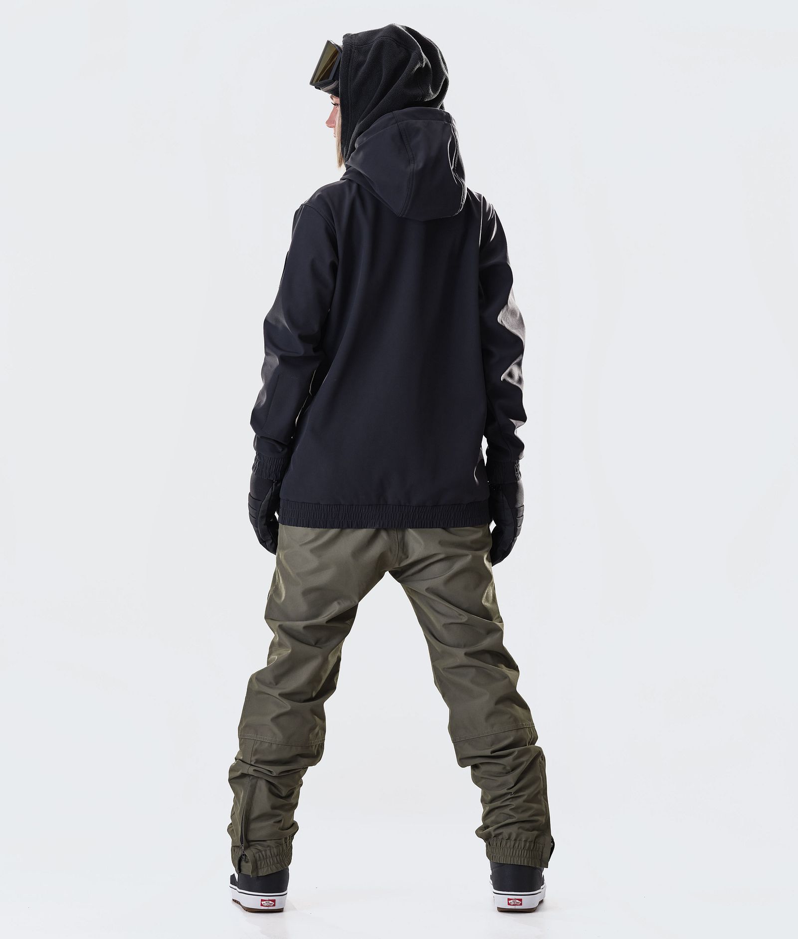 Dope Wylie W 10k Snowboardjakke Dame Capital Black, Bilde 6 av 6