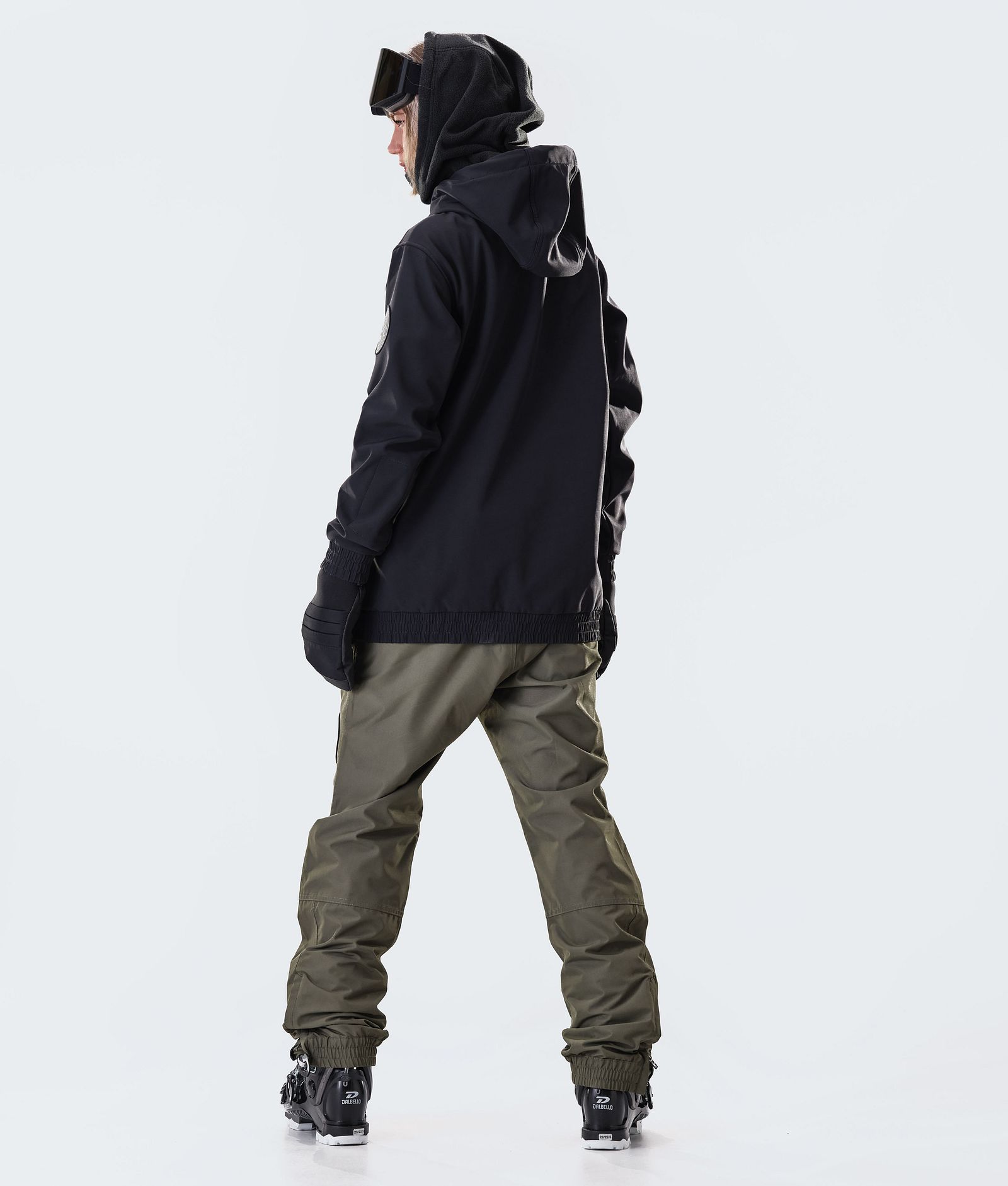 Dope Wylie W 10k Skijakke Dame Capital Black, Bilde 7 av 7