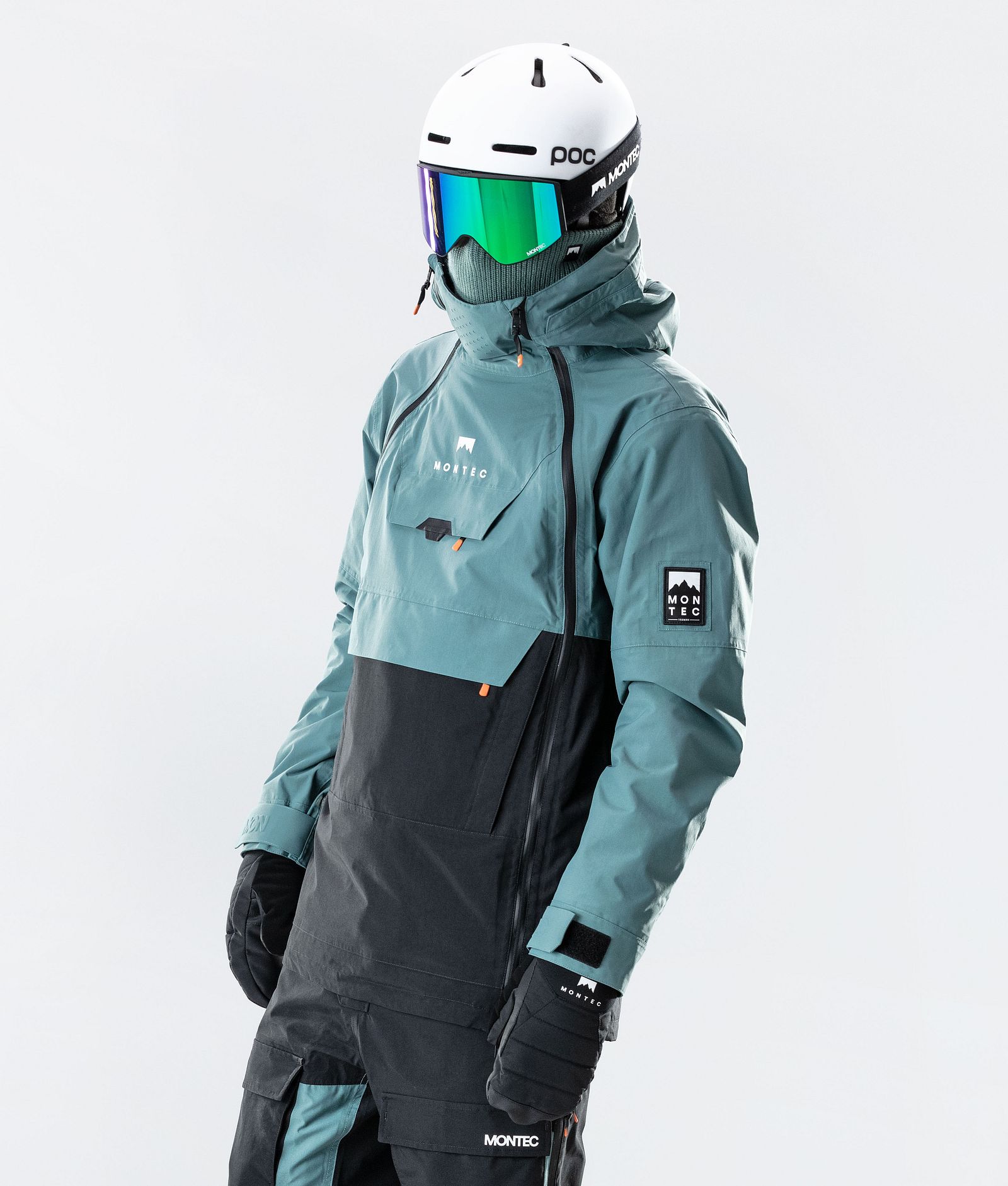 Montec Doom 2020 Snowboardjakke Herre Atlantic/Black, Bilde 5 av 9