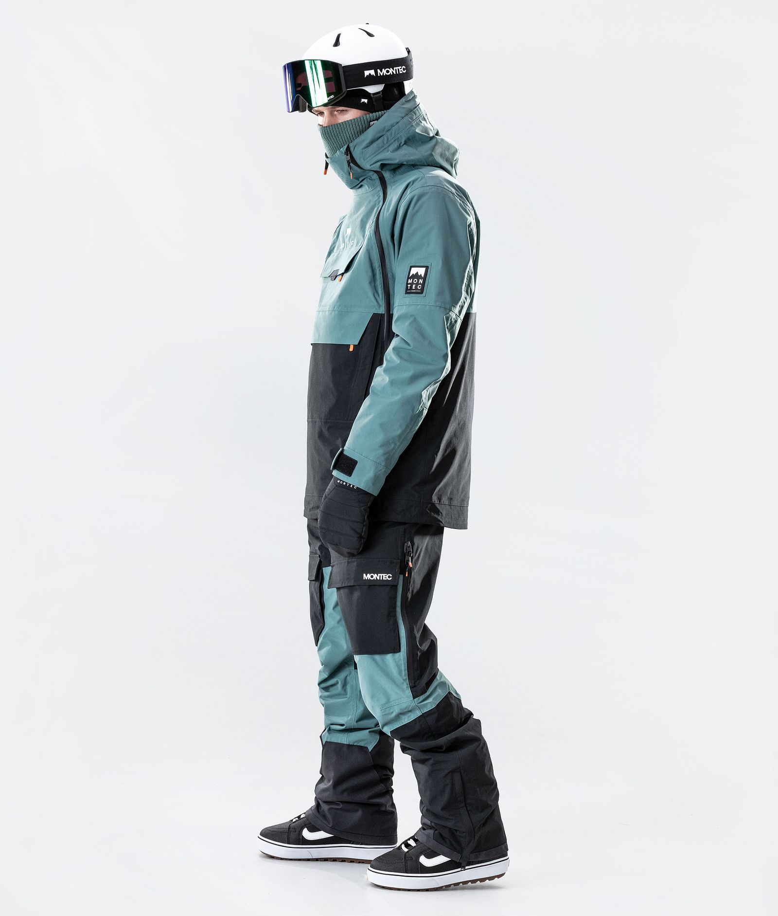 Montec Doom 2020 Snowboardjakke Herre Atlantic/Black, Bilde 8 av 9