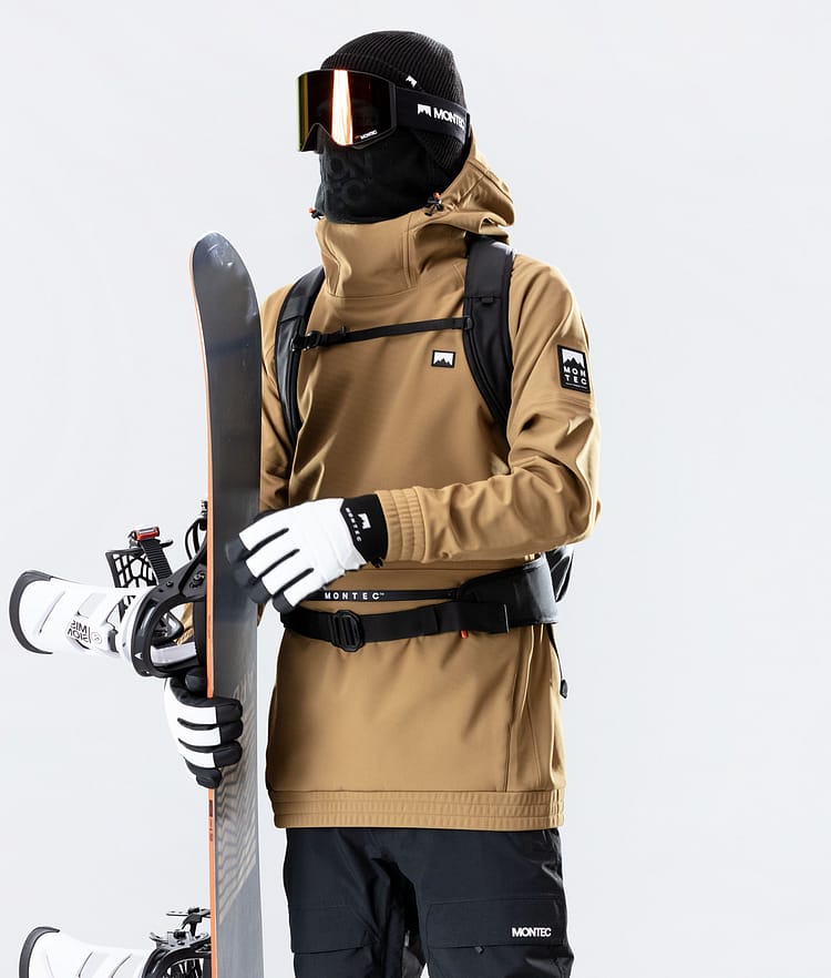 Montec Tempest 2020 Snowboardjakke Herre Gold, Bilde 4 av 9