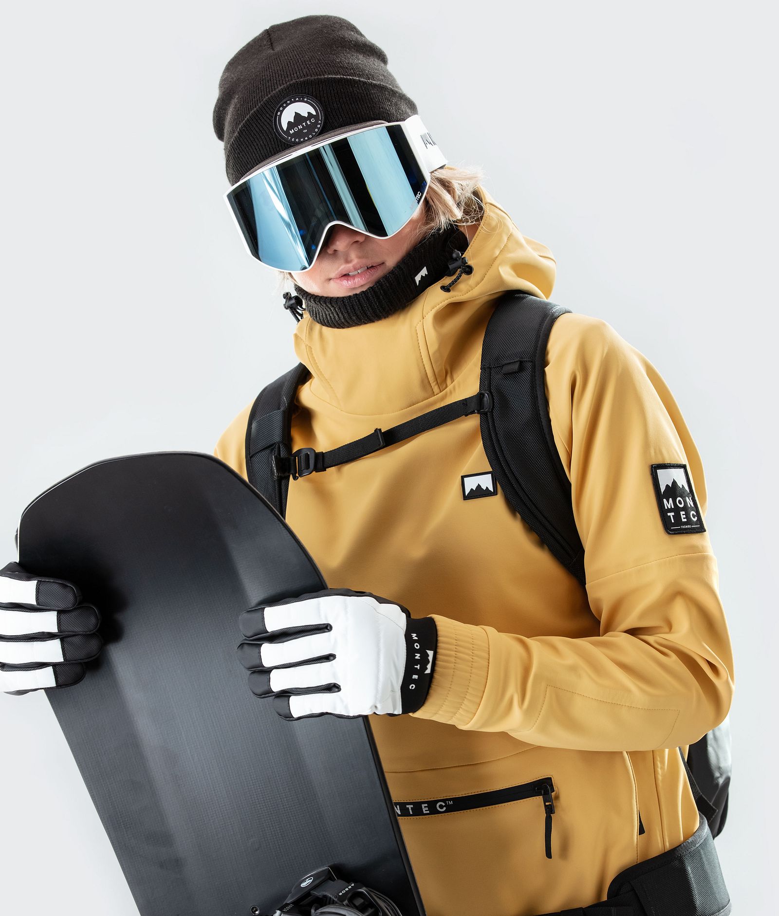 Montec Tempest W 2020 Snowboardjakke Dame Yellow, Bilde 2 av 9