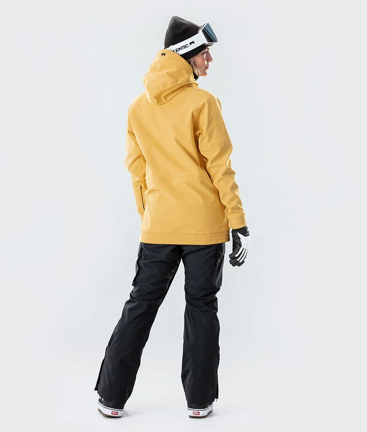 Montec Tempest W 2020 Snowboardjakke Dame Yellow, Bilde 9 av 9