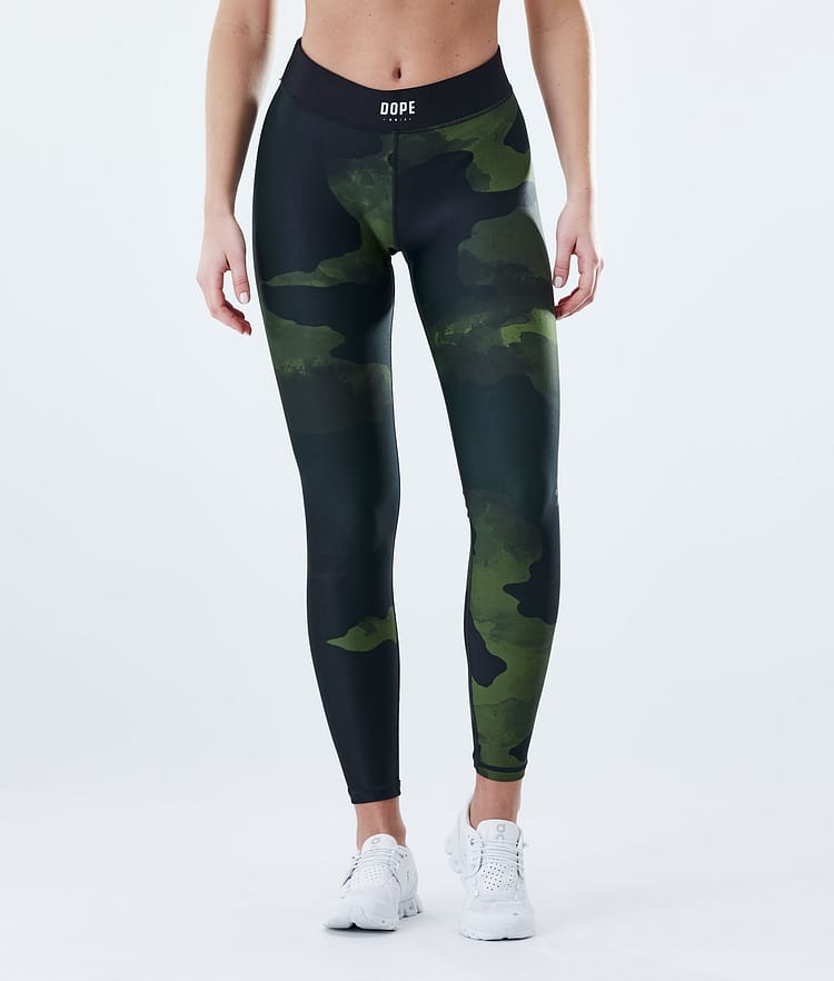 Dope Razor Leggings Dame Green Camo, Bilde 8 av 9