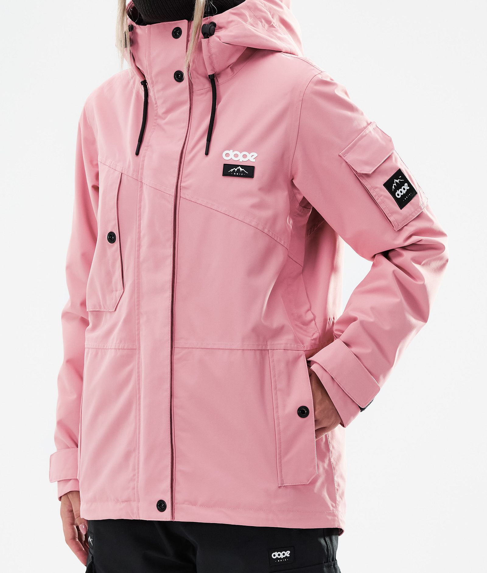 Dope Adept W 2021 Snowboardjakke Dame Pink, Bilde 9 av 11