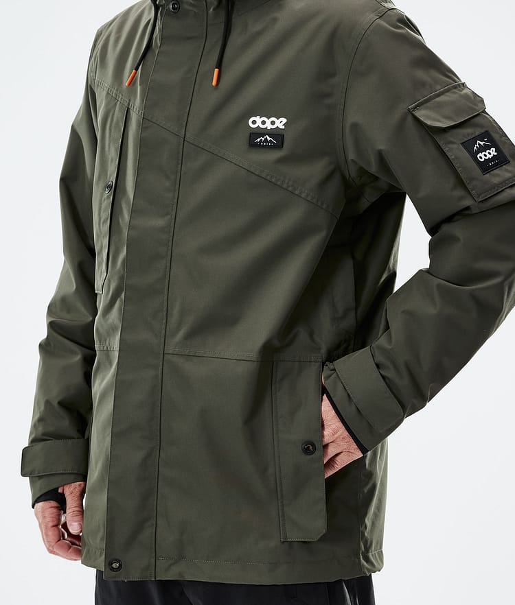 Dope Adept 2021 Snowboardjakke Herre Olive Green, Bilde 9 av 11