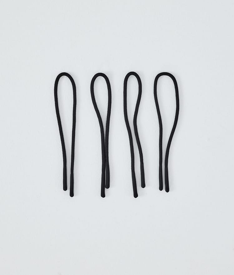 Dope Round Zip Puller String Reservedeler Black/Black Tip, Bilde 1 av 2