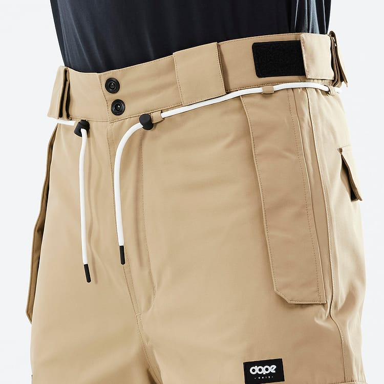 Dope Drawstring Pant Reservedeler White/Black Tip, Bilde 2 av 2