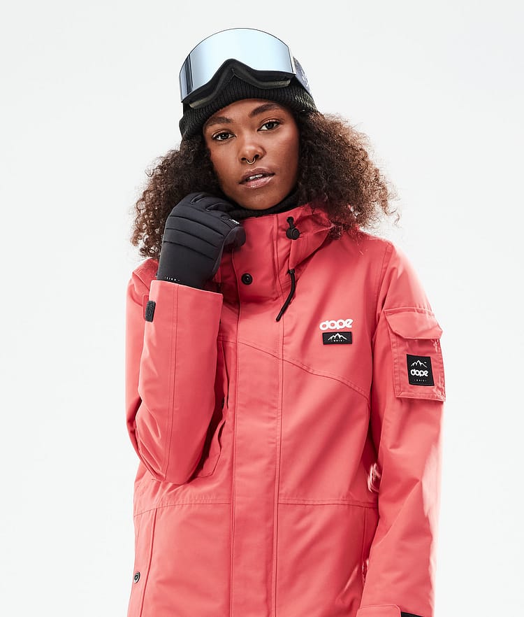 Dope Adept W 2021 Skijakke Dame Coral, Bilde 3 av 11