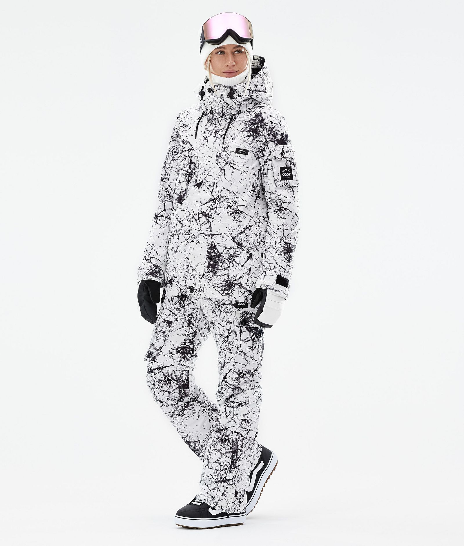 Dope Adept W 2021 Snowboardjakke Dame Rock Renewed, Bilde 4 av 11