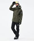 Dope Blizzard W Full Zip 2021 Skijakke Dame Olive Green, Bilde 4 av 11