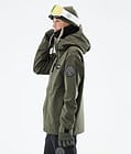 Dope Blizzard W Full Zip 2021 Skijakke Dame Olive Green, Bilde 7 av 11