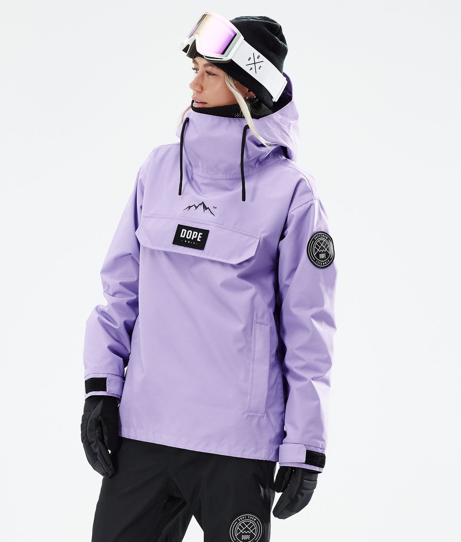 Dope Blizzard W 2021 Snowboardjakke Dame Faded Violet, Bilde 1 av 11