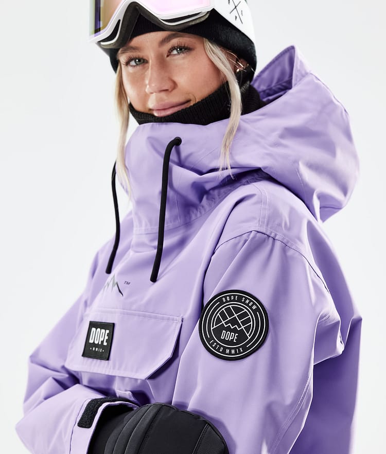 Dope Blizzard W 2021 Snowboardjakke Dame Faded Violet, Bilde 3 av 11